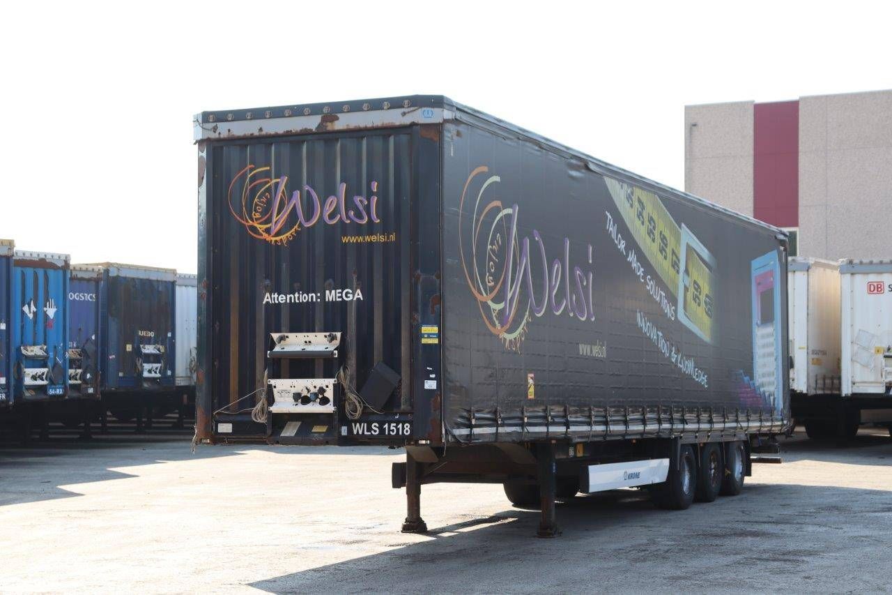 Curtainsider trailer Krone SD 39000kg 2015