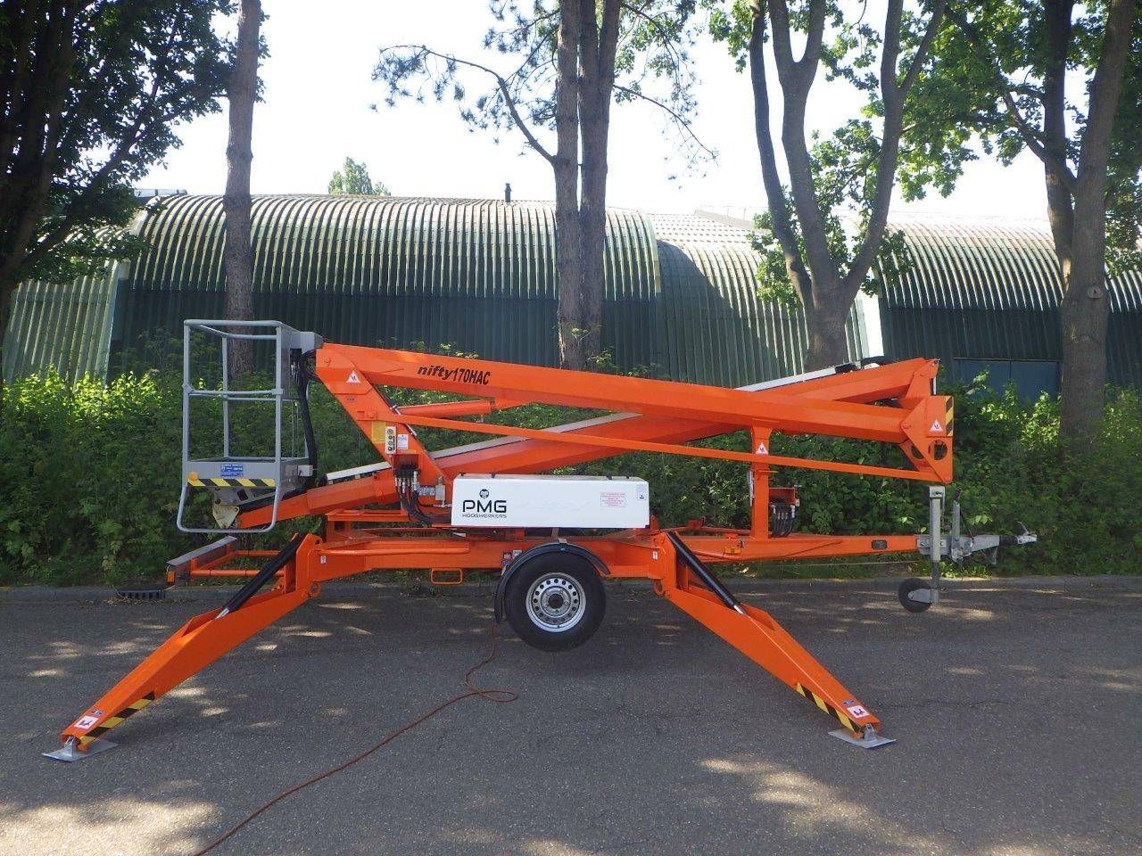 Trailer mounted aerial platform Nifty 170HAC Electric 17.10m 2014