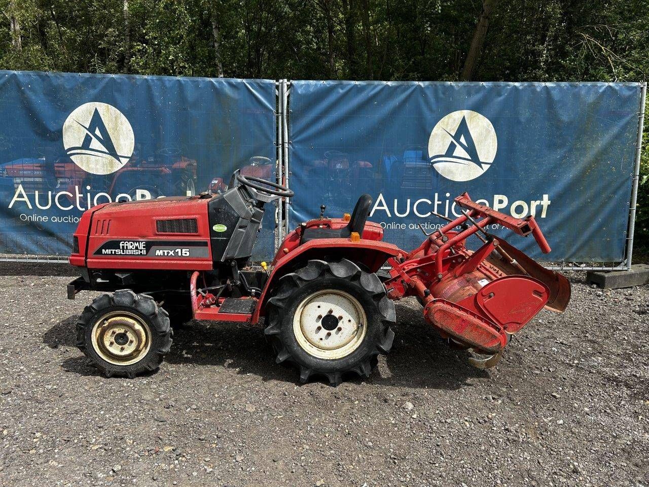 Mini tractor Mitsubitshi MTX15 Diesel with cultivator