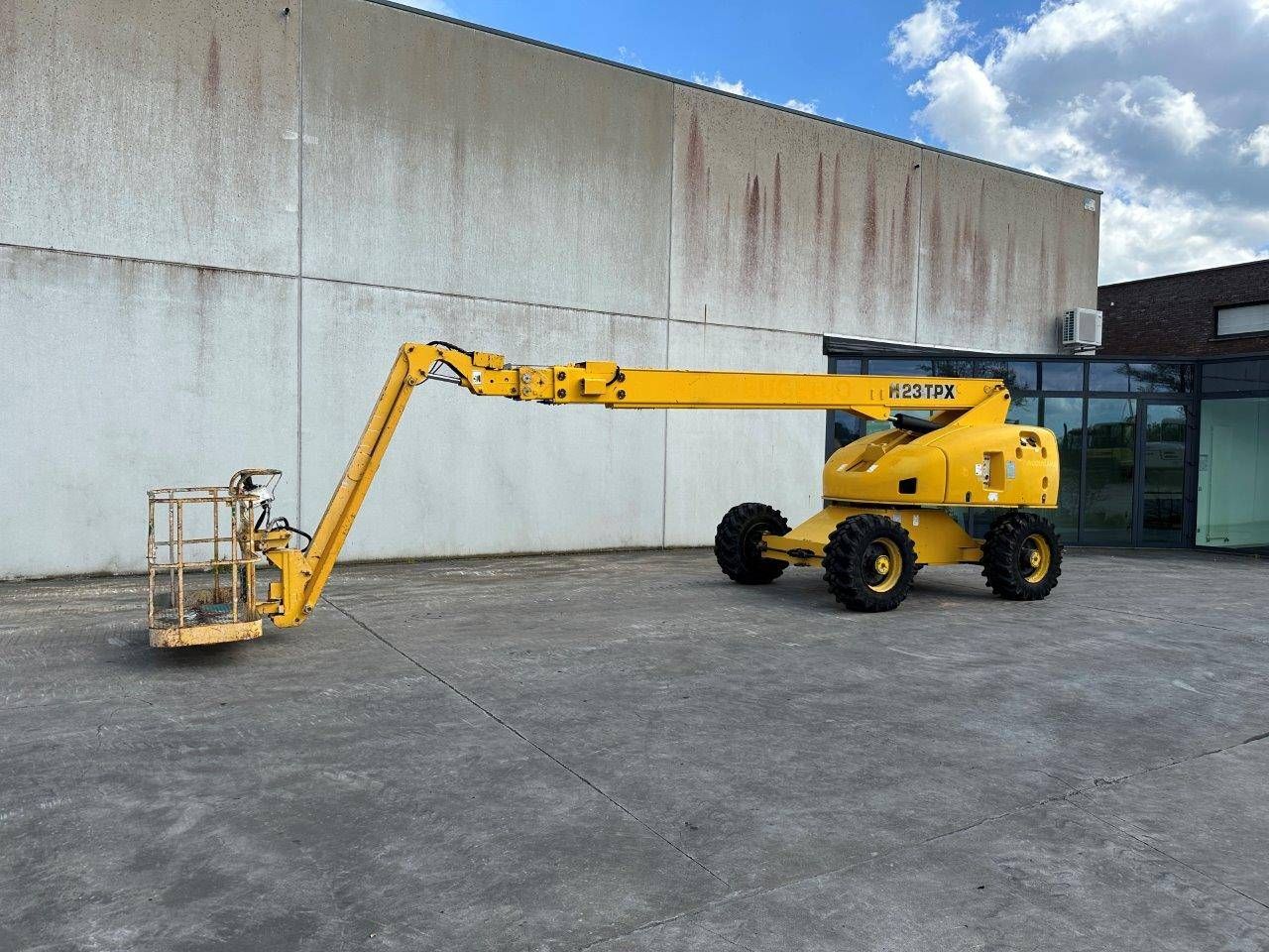 Telescoopknikarmhoogwerker Haulotte H23TPX Diesel 250kg 23m 2001