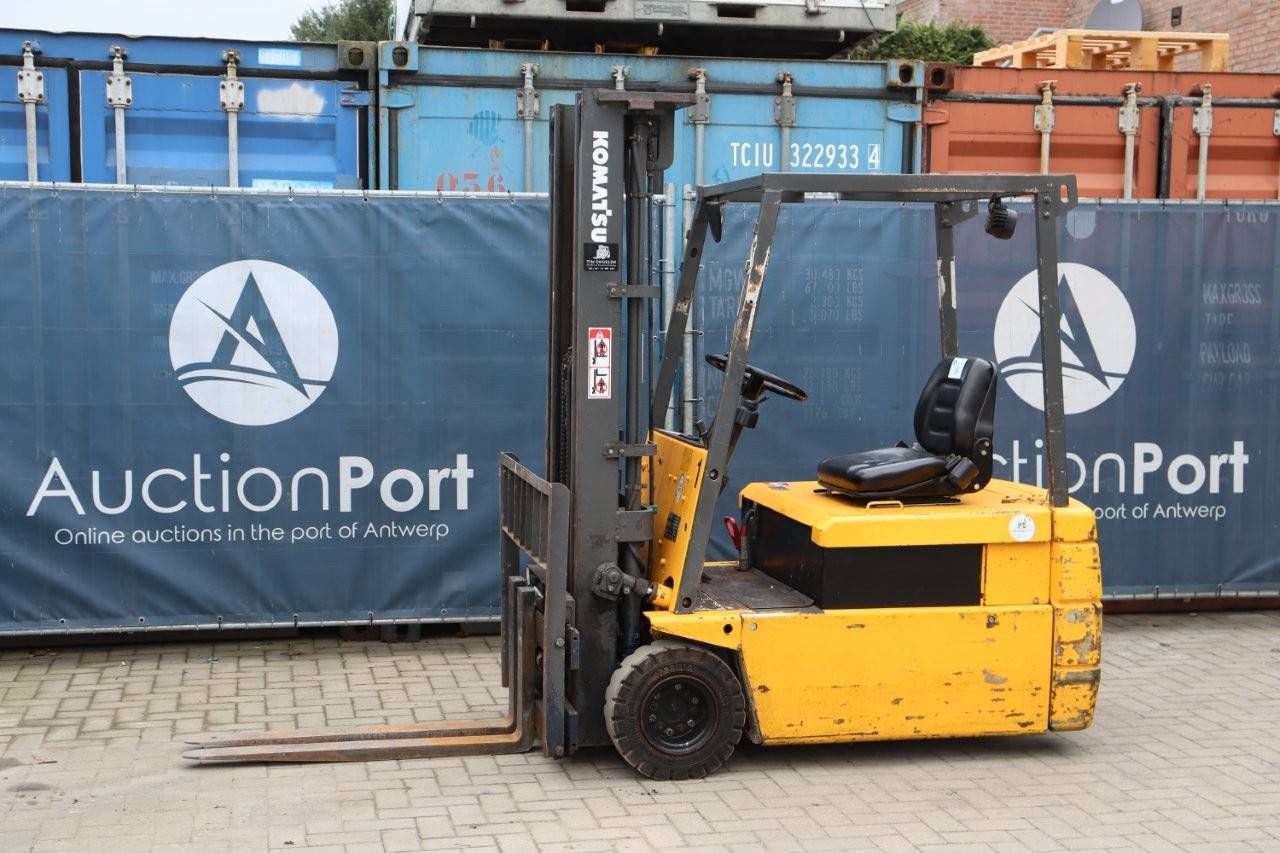 Forklift Komatsu FB15M-2 Electric 850kg 5m 1990