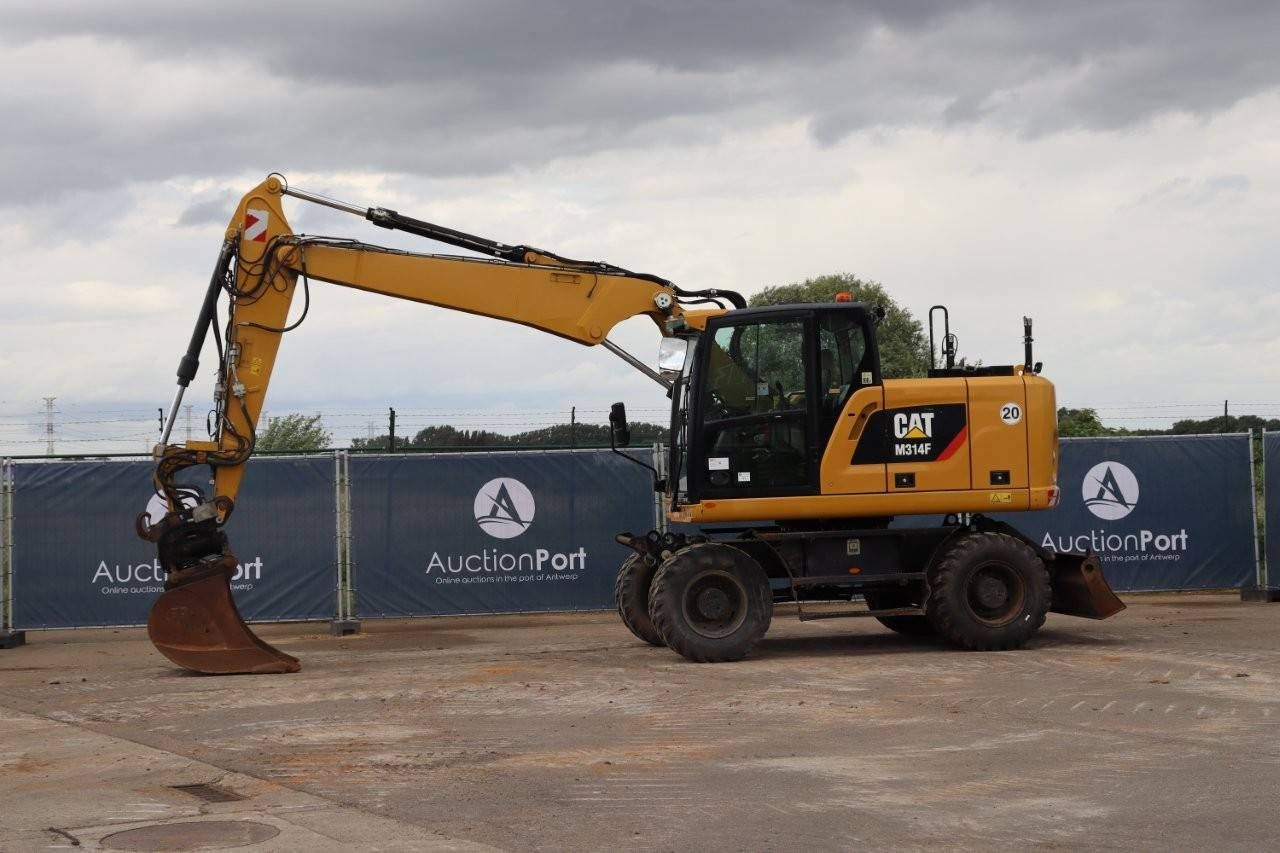 Wheel excavator Caterpillar M314F Diesel 2016