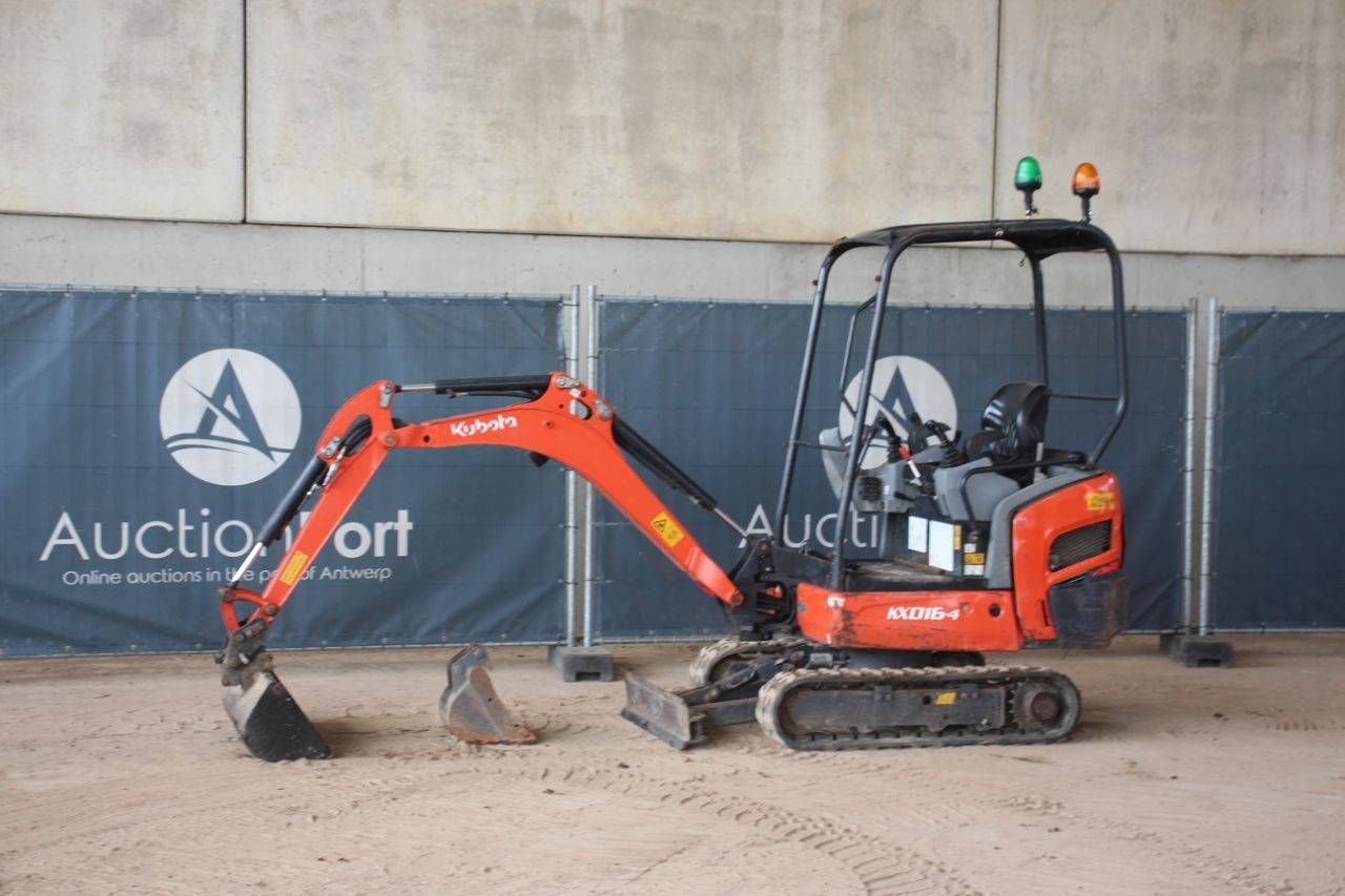 Mini excavator Kubota KX016-4 Diesel 9.6kW 2015