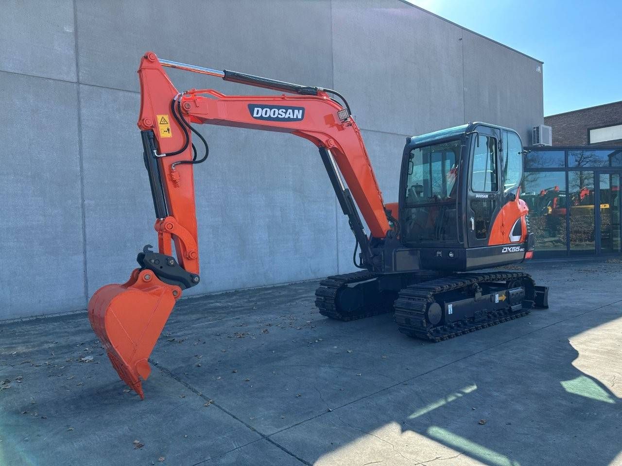 Doosan DX55-9C Diesel Crawler Excavator 2016