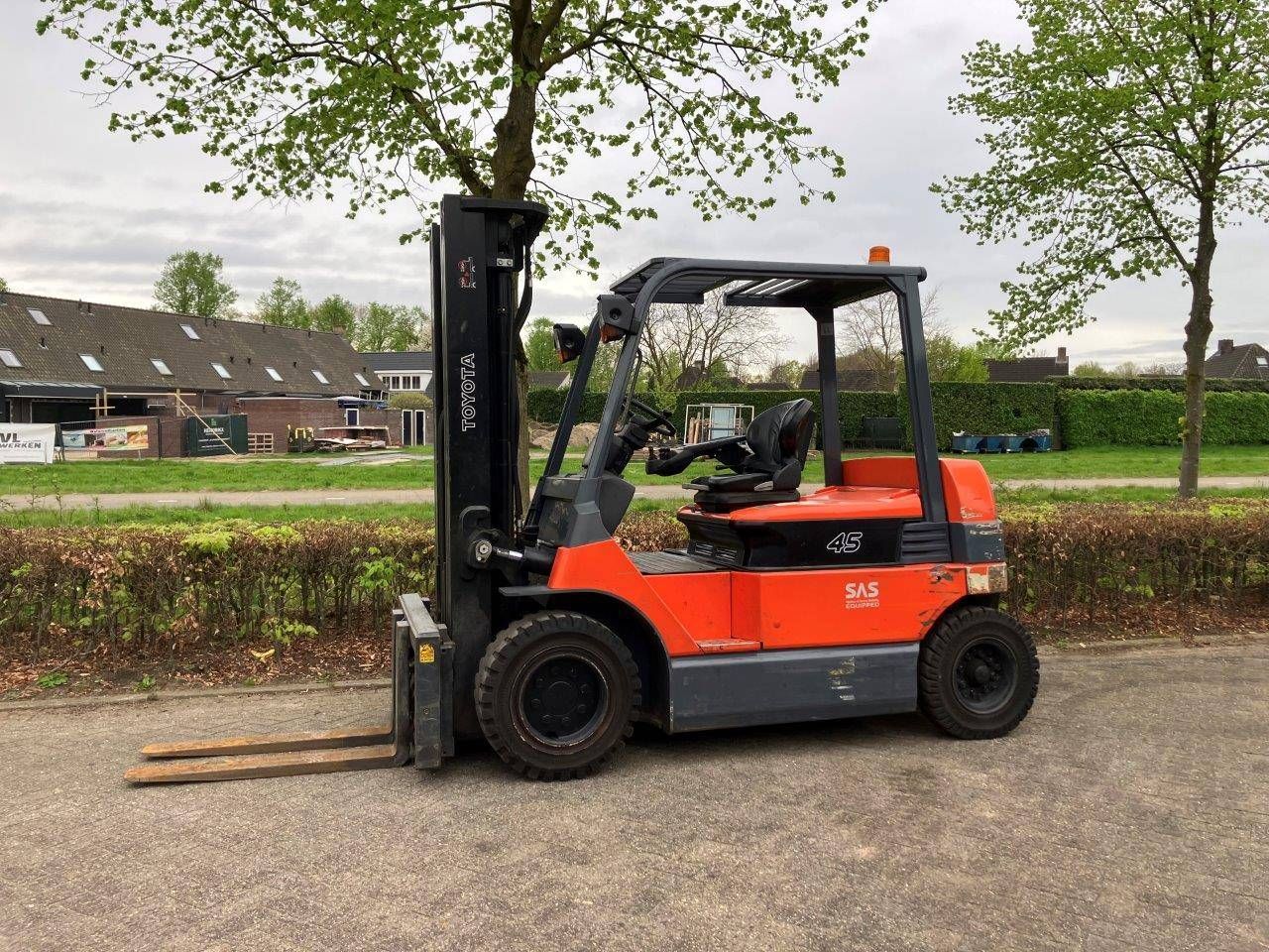 Forklift Toyota 7FBMF45 Electric 4500kg 5.5m 2009