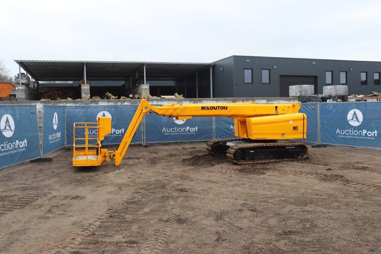 Telescopic boom lift HAB Kiloutou TR16JD Diesel 250kg 15m 2014