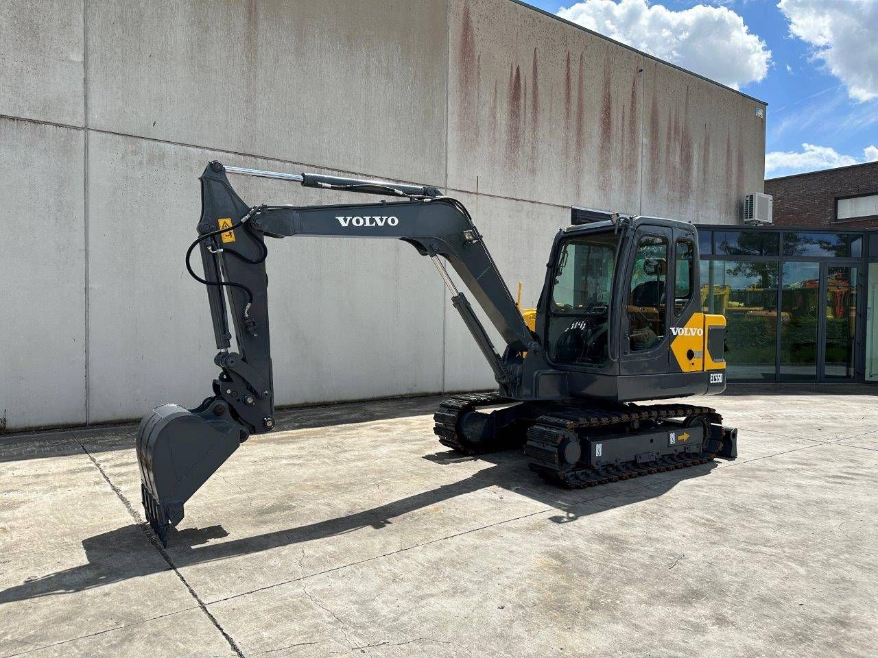 Crawler excavator Volvo EC55D Diesel 50hp 2017