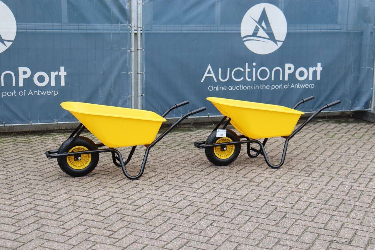 Set of 90L wheelbarrows New