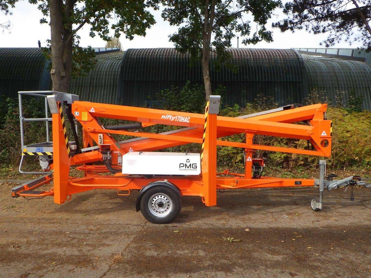 Trailer mounted aerial platform Nifty 170HAC Electric 17.10m 2013