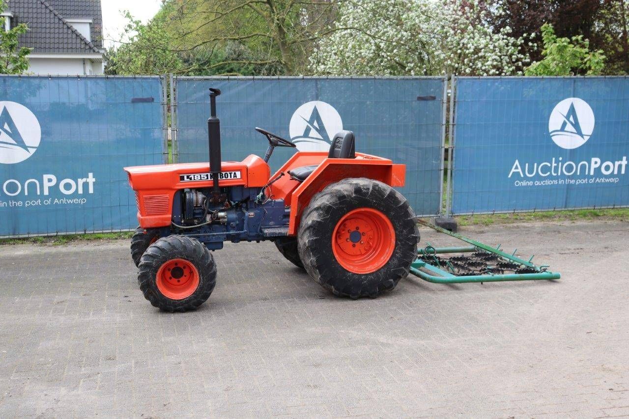 Mini tractor Kubota L185 Diesel 17hp with pasture tow