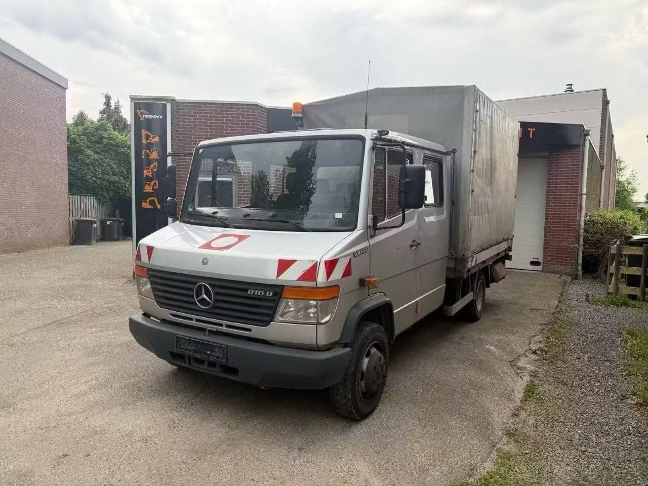 Box truck Truck Mercedes-Benz 816D Diesel 156hp 2007