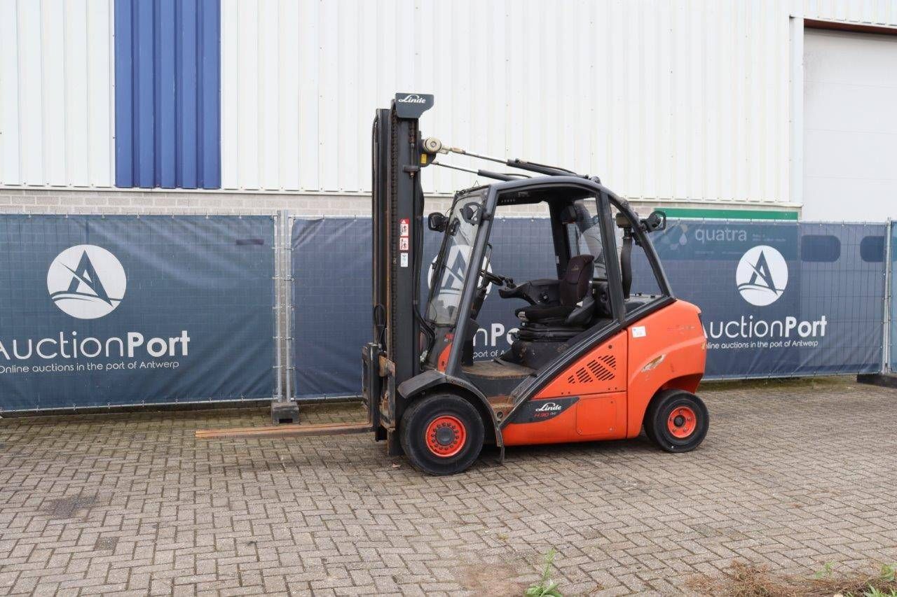Forklift Linde H30D-02 Diesel 3000kg 2014