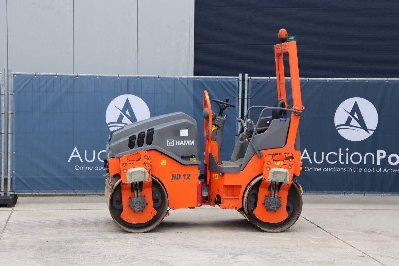Tandem roller Hamm HD12 Diesel 25hp 