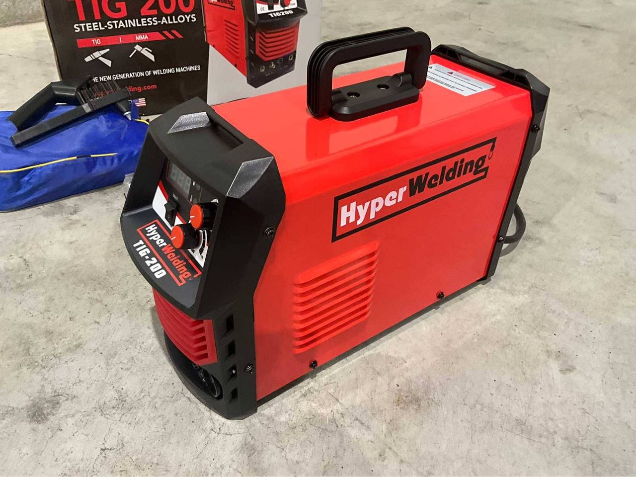 Welding machine Hyper Welding TIG 200 Electric 7.2kVA 2024 New
