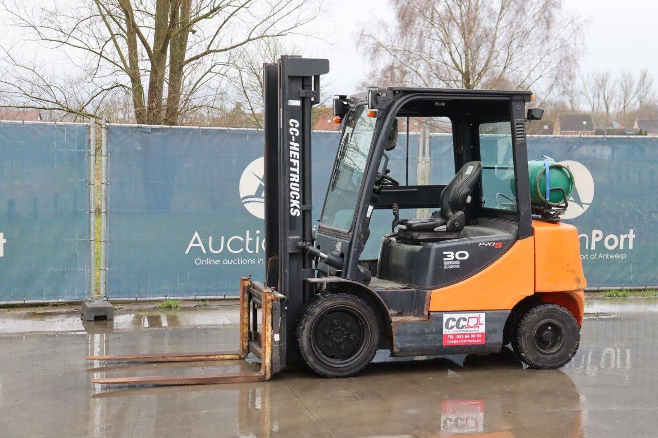 Doosan G30E-53 LPG forklift 3000kg 3.3m 2015