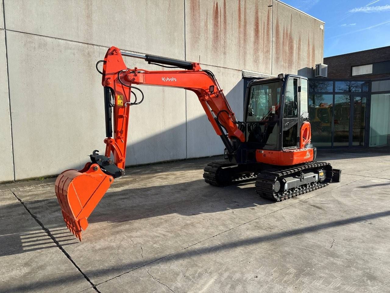 Crawler excavator Kubota KX155-5 Diesel 2014