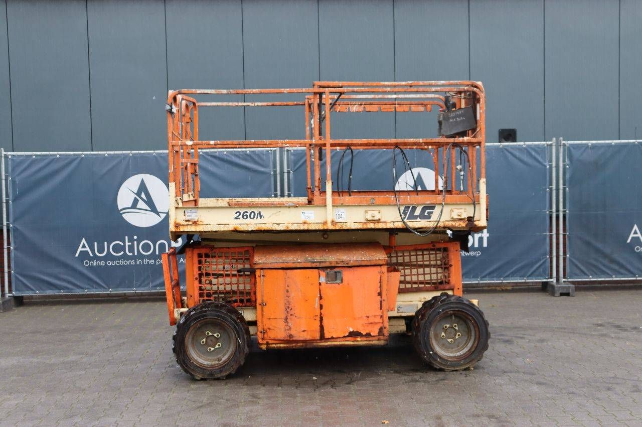 Nacelle élévatrice à ciseaux JLG 260MRT Diesel 570 kg 9,92 m