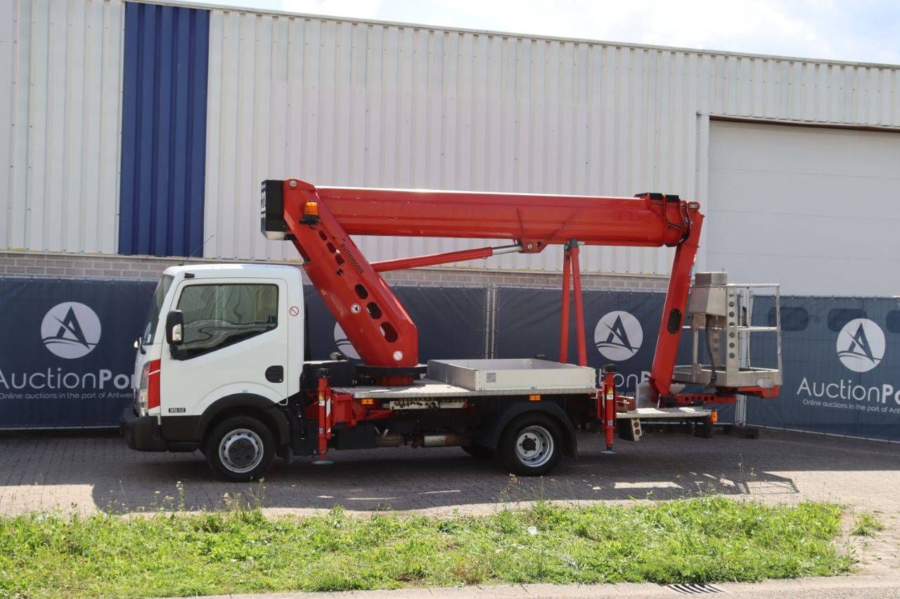 Truck mounted aerial platform Nissan 35.12 / Ruthmann STEIGER TBR 220 Diesel 2015