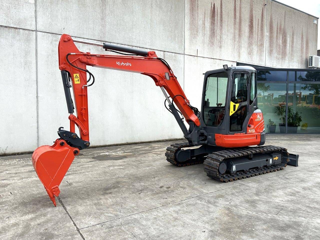 Crawler excavator Kubota KX155-3SZ Diesel 39.5hp 2012