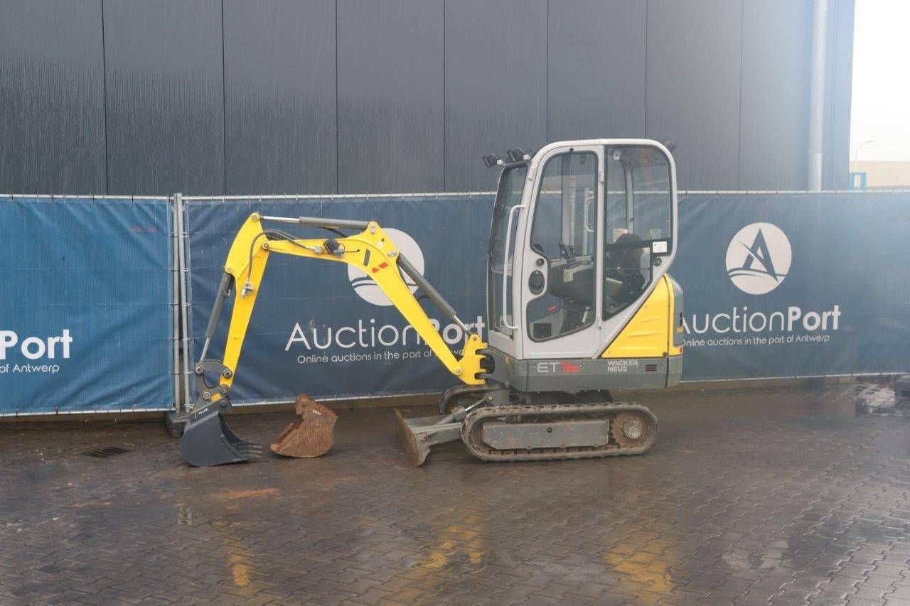 Mini digger Wacker Neuson ET16 Diesel 18hp