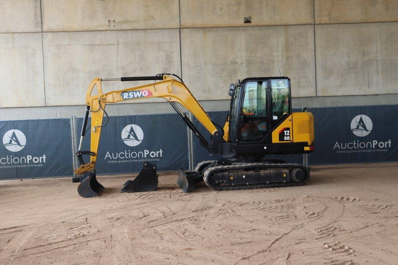 Crawler excavator RSWG TZ60 Diesel 49hp 2022 New