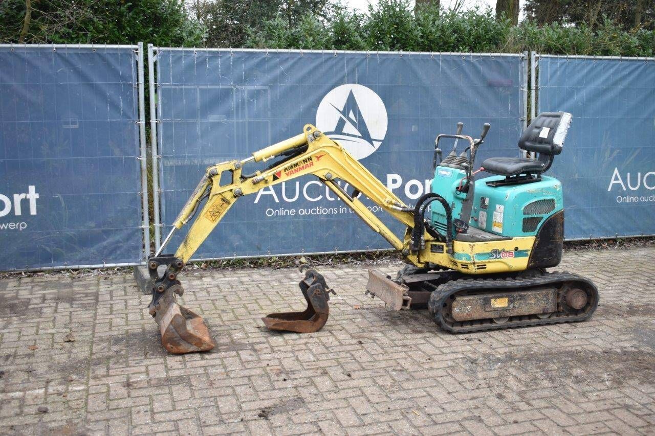 Mini digger Ammann Yanmar SV08 Diesel