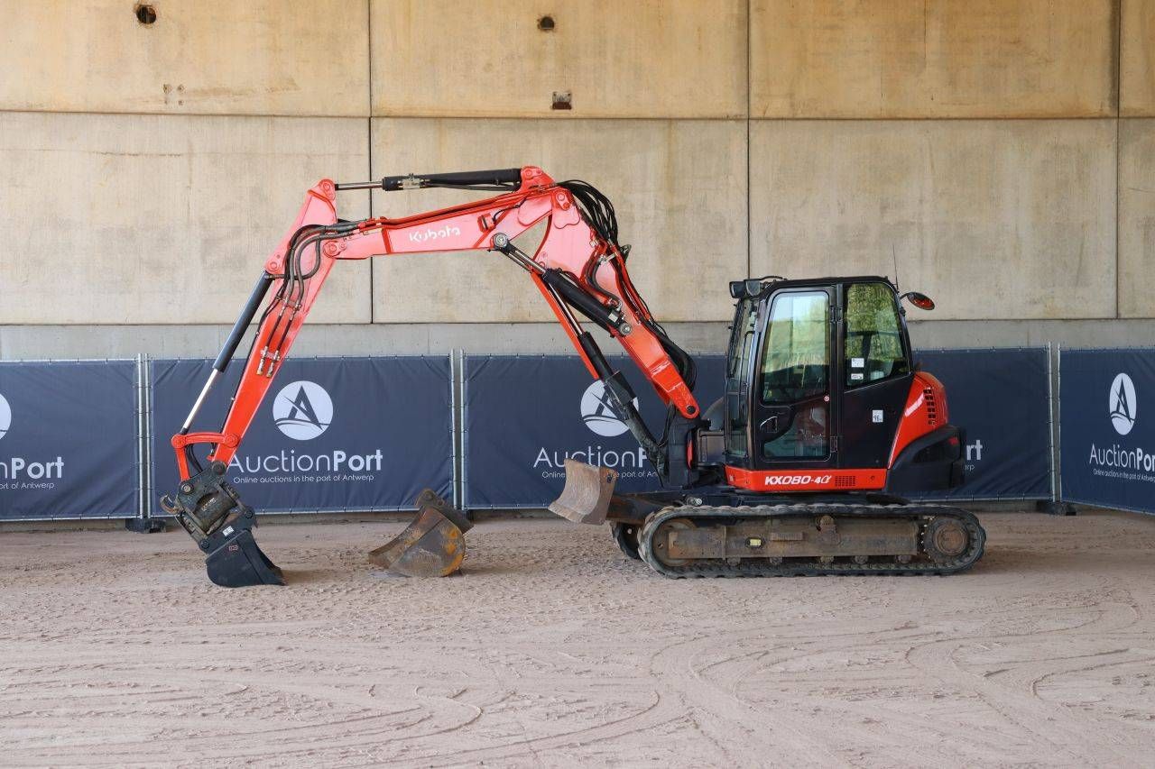 Crawler excavator Kubota KX080-4 Diesel 2025