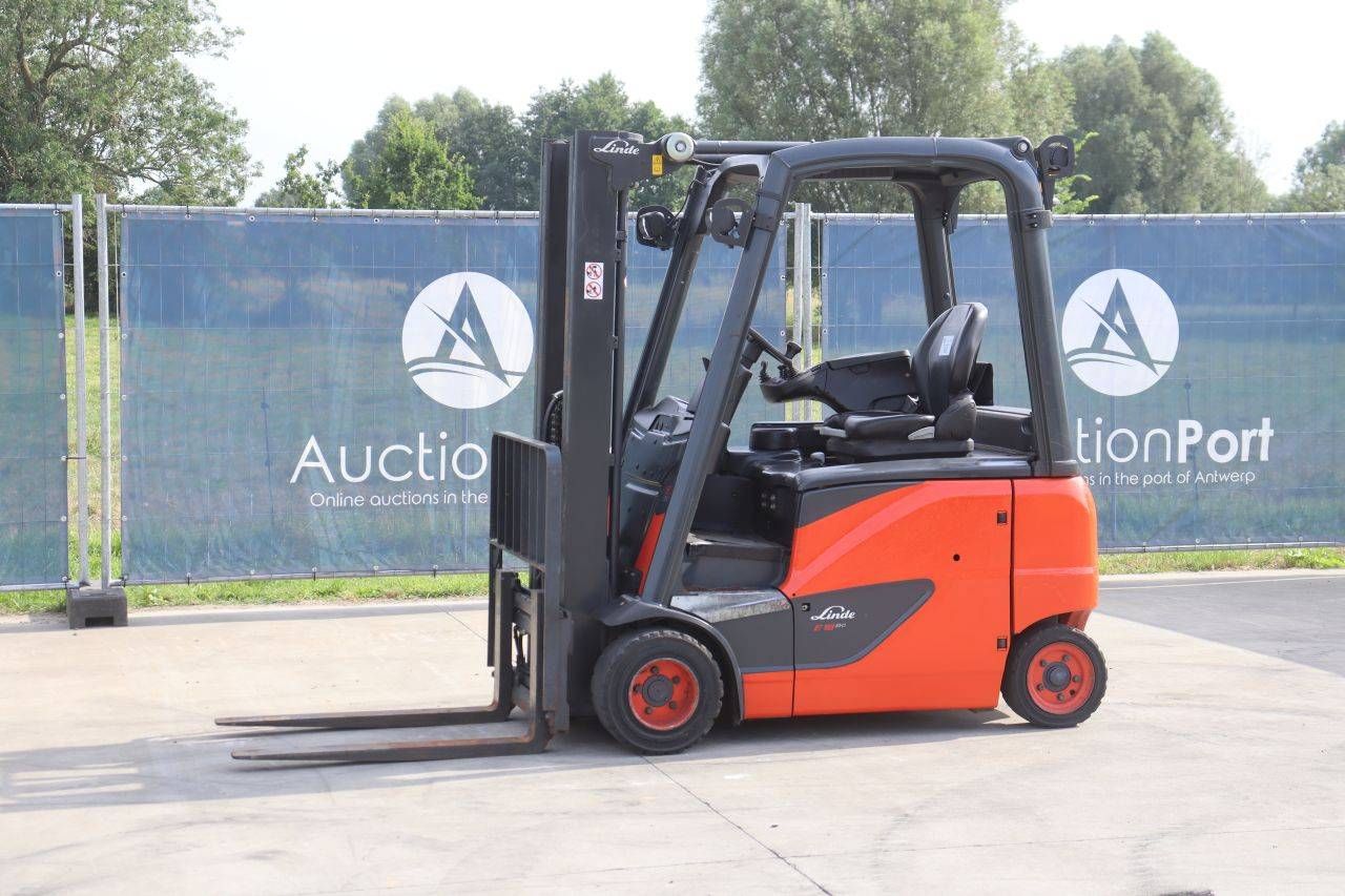 Linde E18PH-02 Electric Forklift 1800kg 4.2m 2018