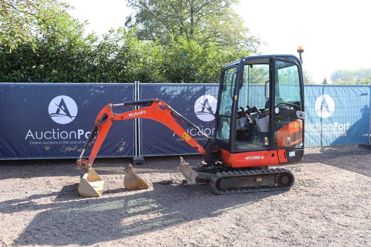 Mini excavator Kubota KX016-4 Diesel 13hp 2014