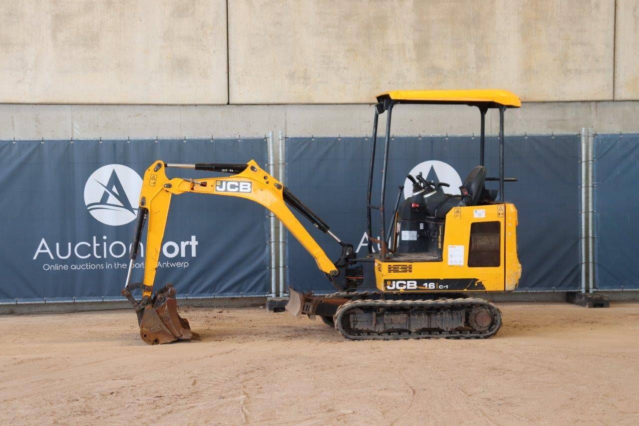 Minigraver JCB 16C-1T3 Diesel 17pk 2019