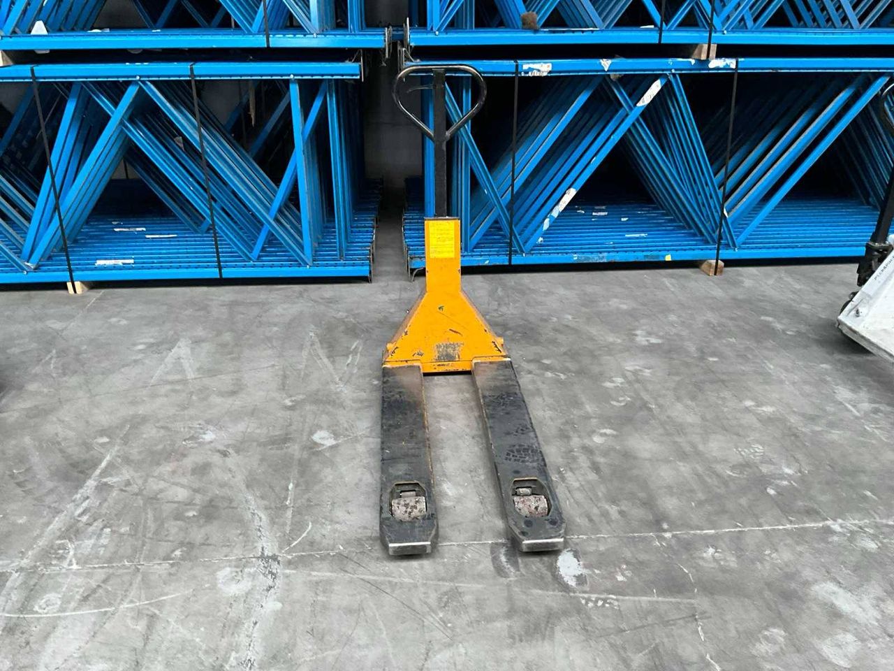 Palletwagen Jungheinrich 2000kg met Weegschaal