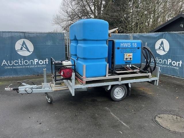 Mobile Cleaner iproGreen HWS 18 2016 with Trailer Anssems 2017