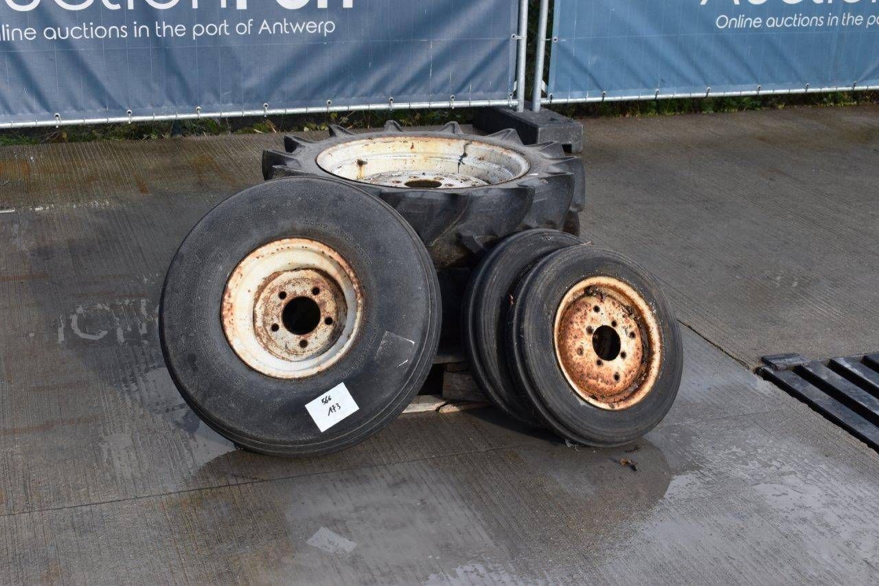 Set of Various Rims and Tires (Margin)