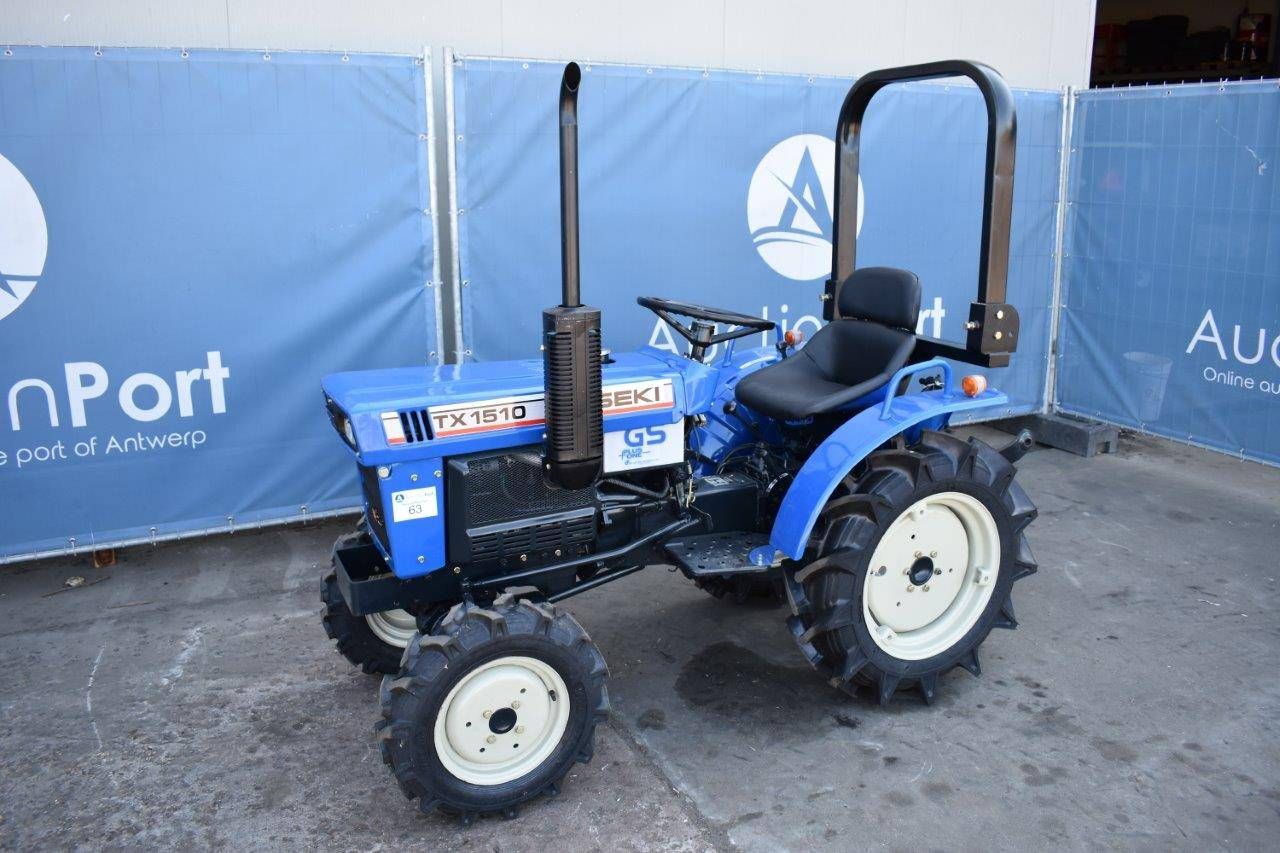 Mini Tractor Iseki TX1510 Diesel with roll bar