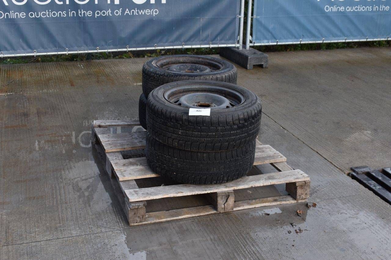 Set of Steel Rims with Winter Tires BMW (Margin)