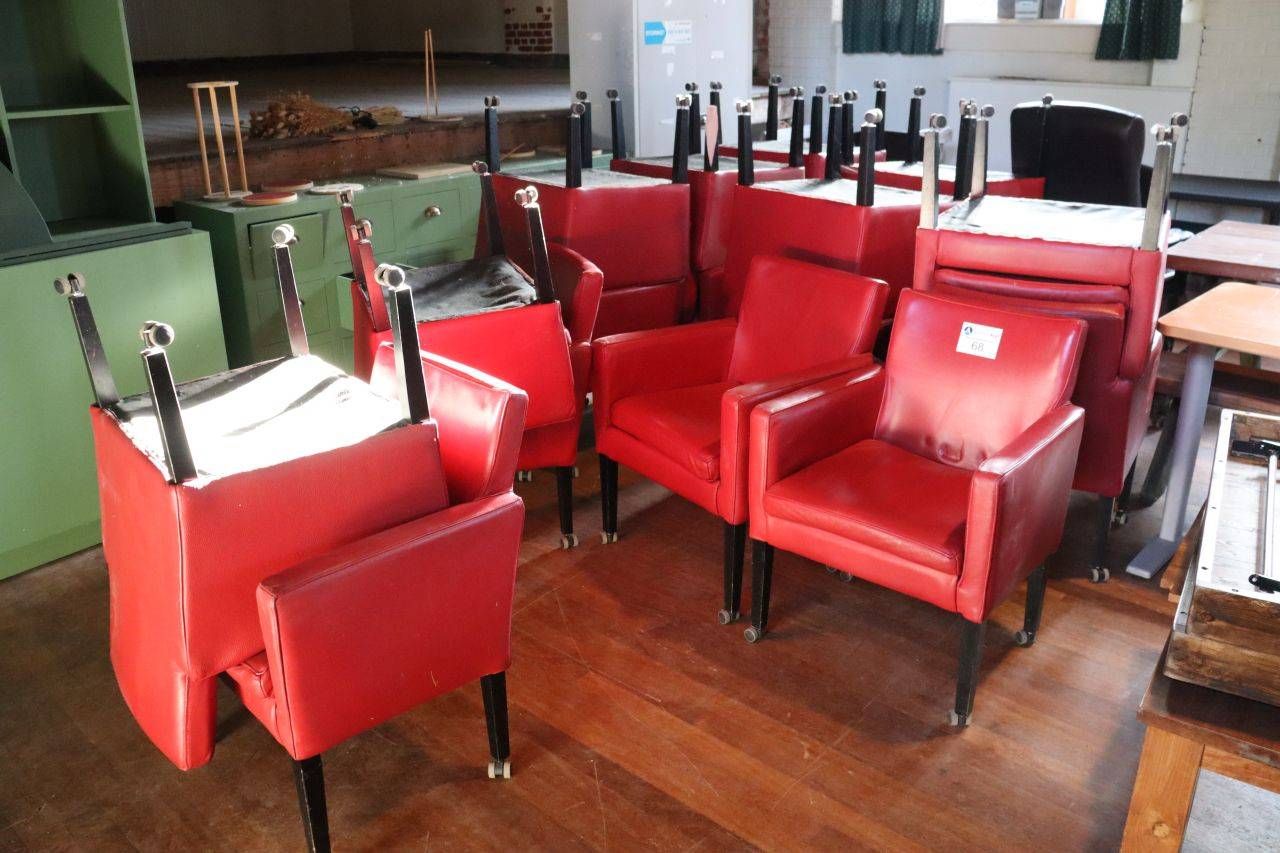 Lot of armchairs, 18 pieces