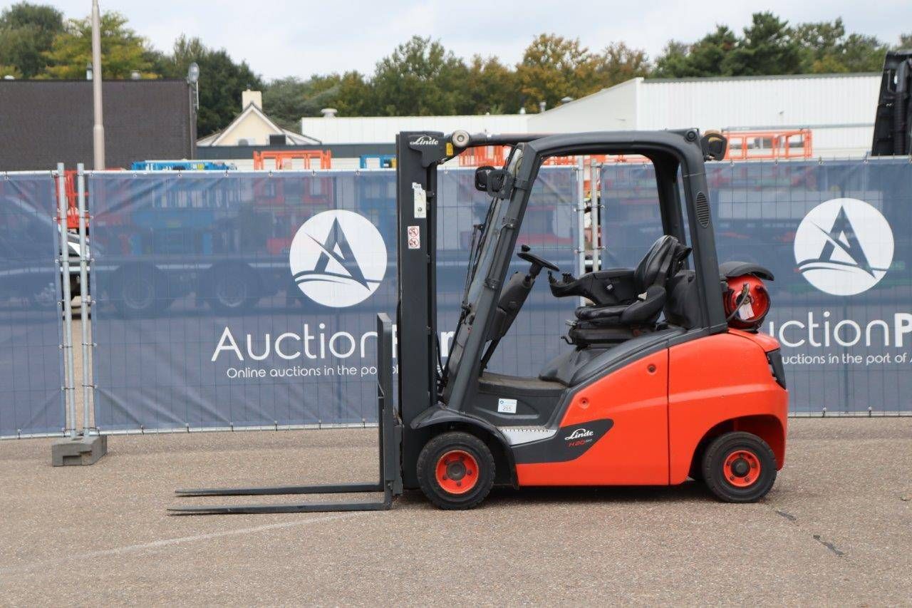 Forklift Linde H20T-01 LPG 2000kg 2015