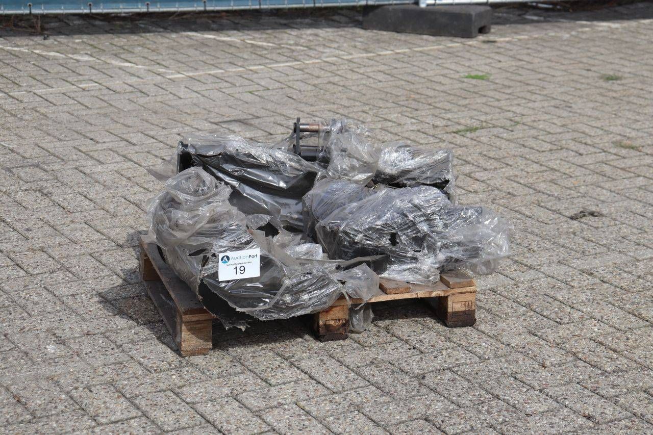 Batch of excavator buckets