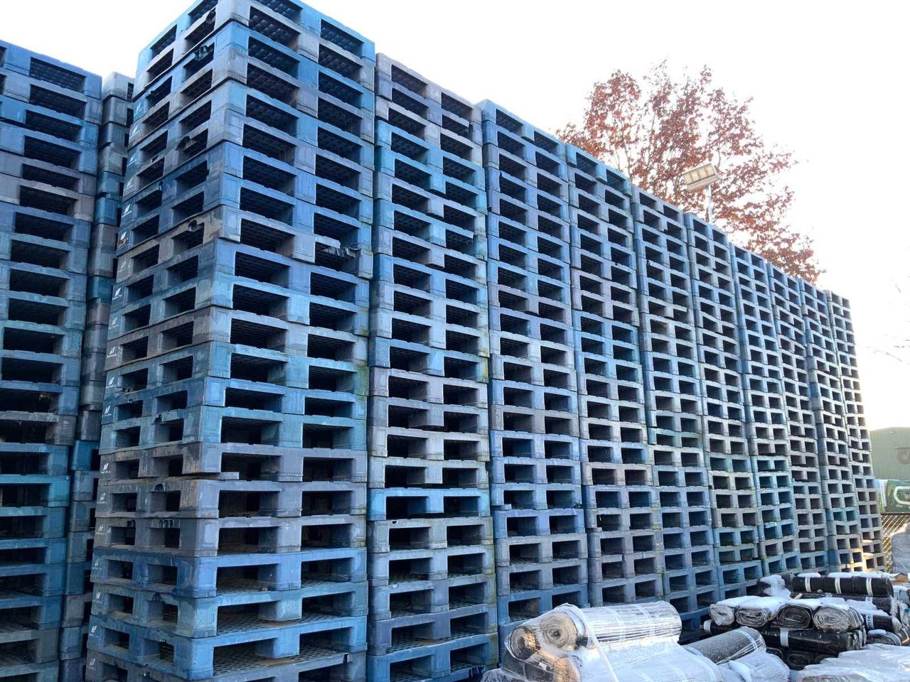 Plastic block pallet 1200x1000mm 10 pieces