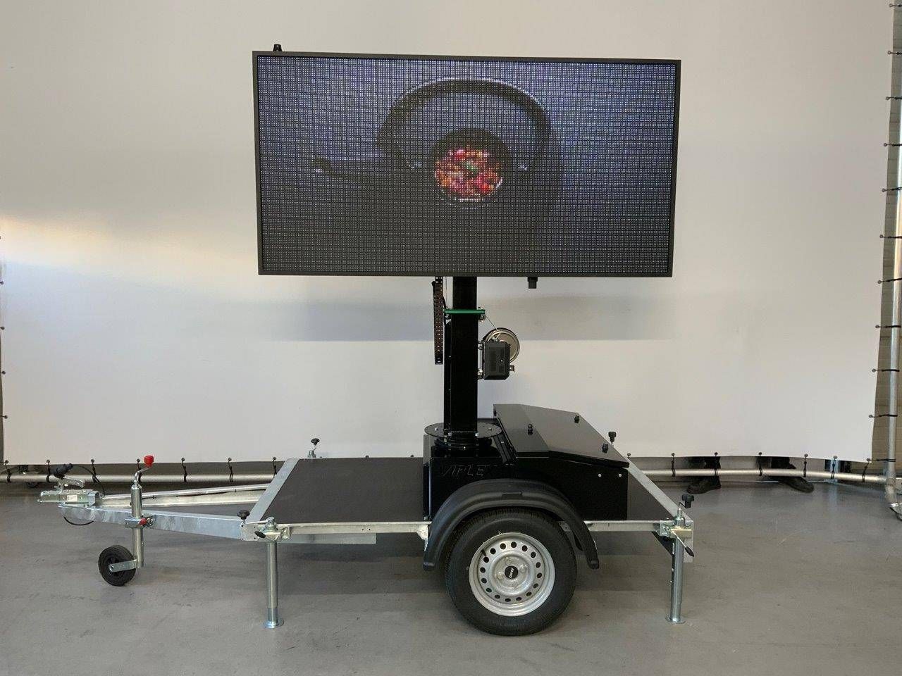 Text cart Viplex Mobile LED Display New