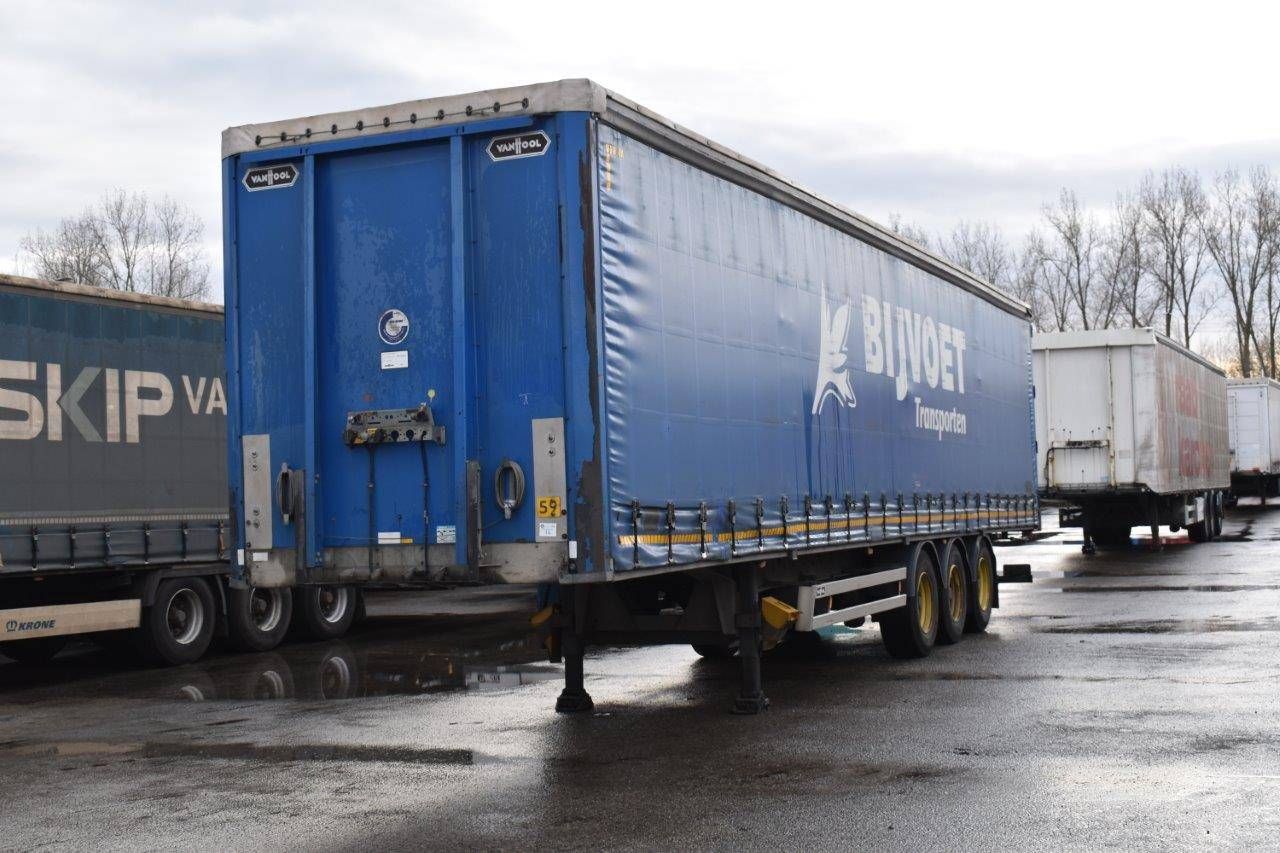 Sliding curtain semi-trailer Van Hool 3B2014 2011