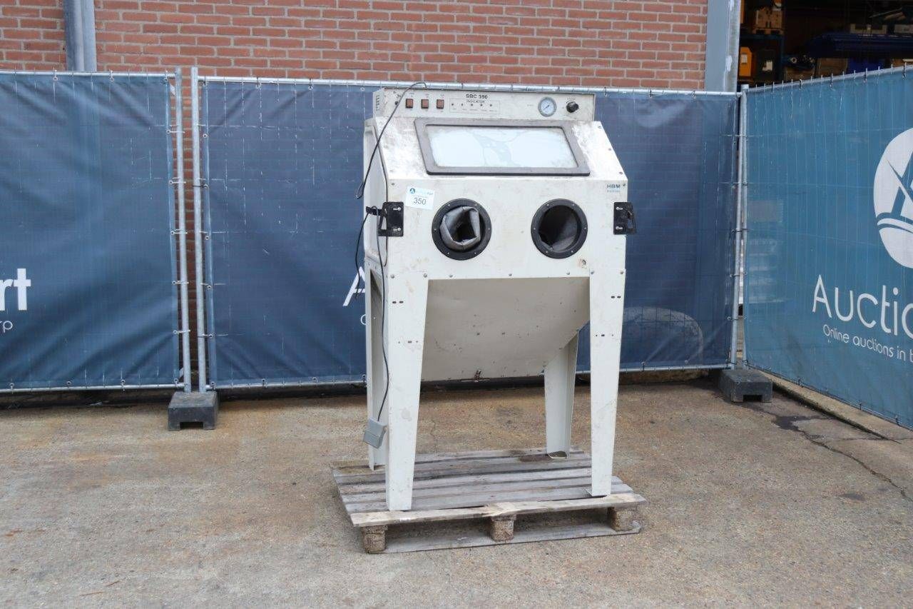Blasting cabinet HBM SBC 350