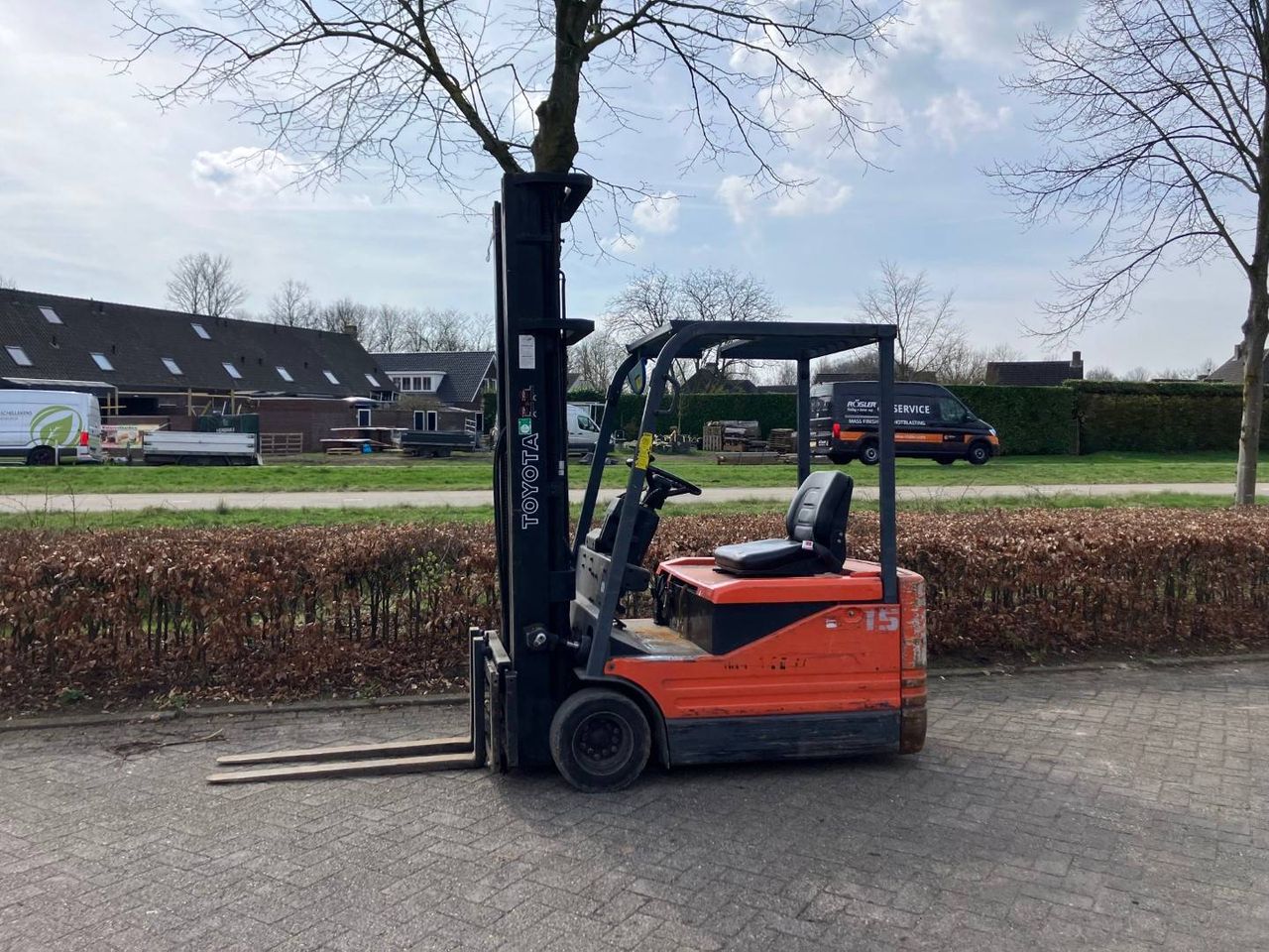 Forklift Toyota 5FBE15S Electric 1500kg 6m 1996