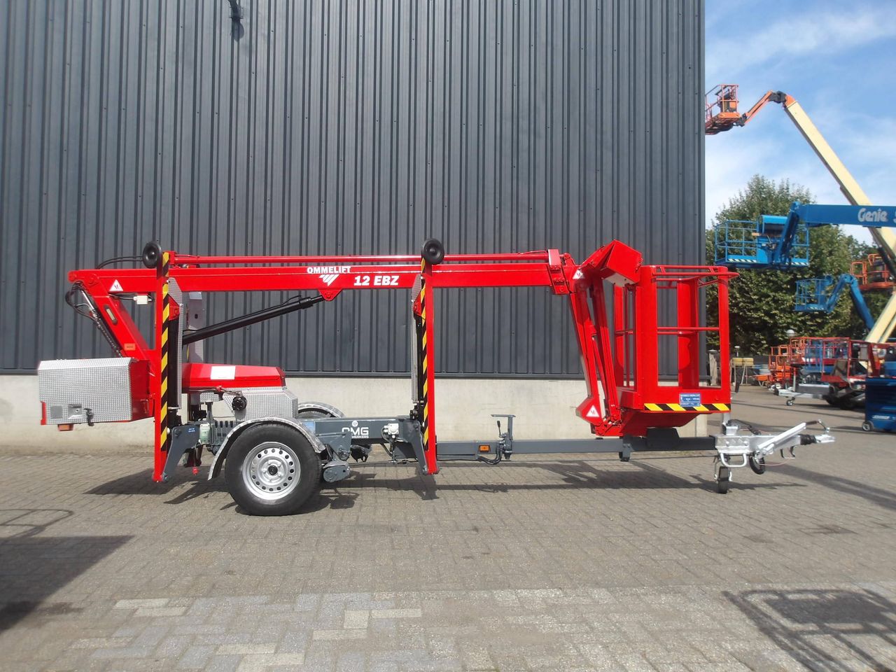 Trailer aerial platform Ommelift Mini12EBZ 11.90m 2011