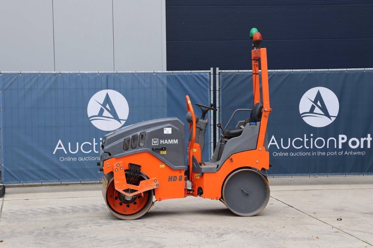 Tandem roller Hamm HD8VV Diesel 20hp 2017