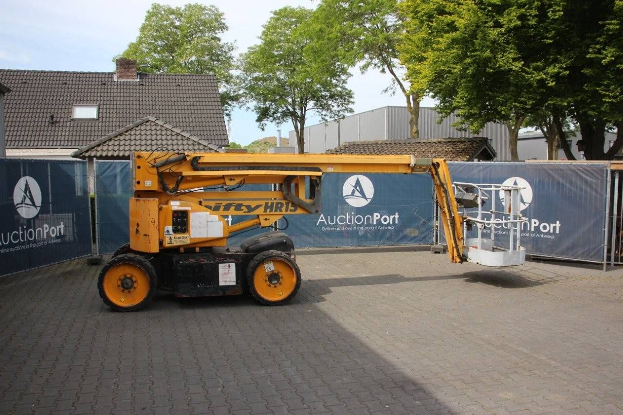 Telescopic boom lift Nifty HR 15 NDE Electric/Diesel 2005