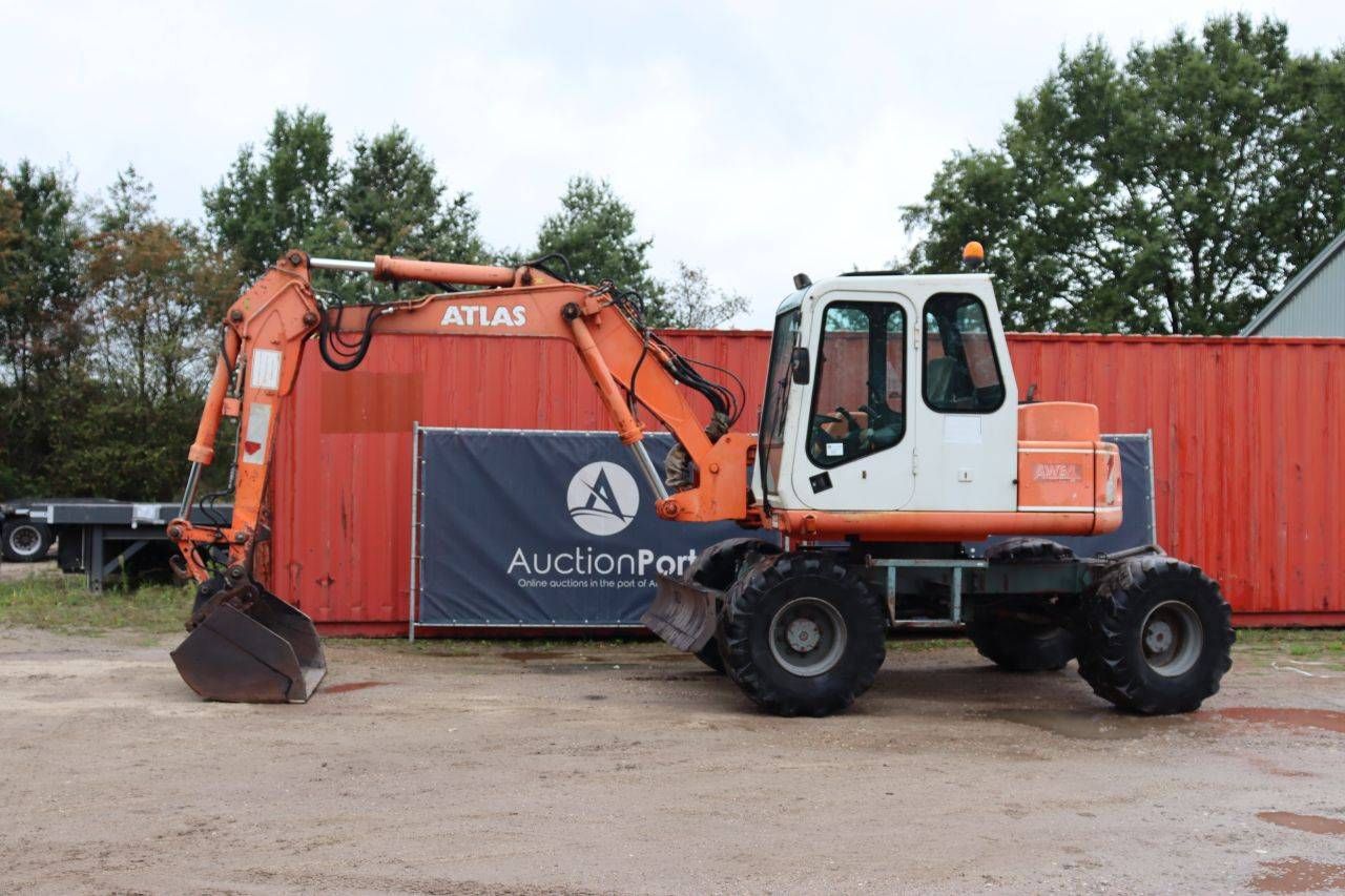 Escavatore gommato Atlas 1104 Diesel 44kW 1995