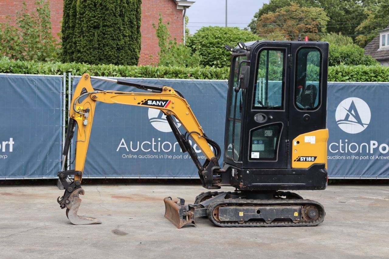 Mini excavator Sany SY18C Diesel 14.6kW 2022