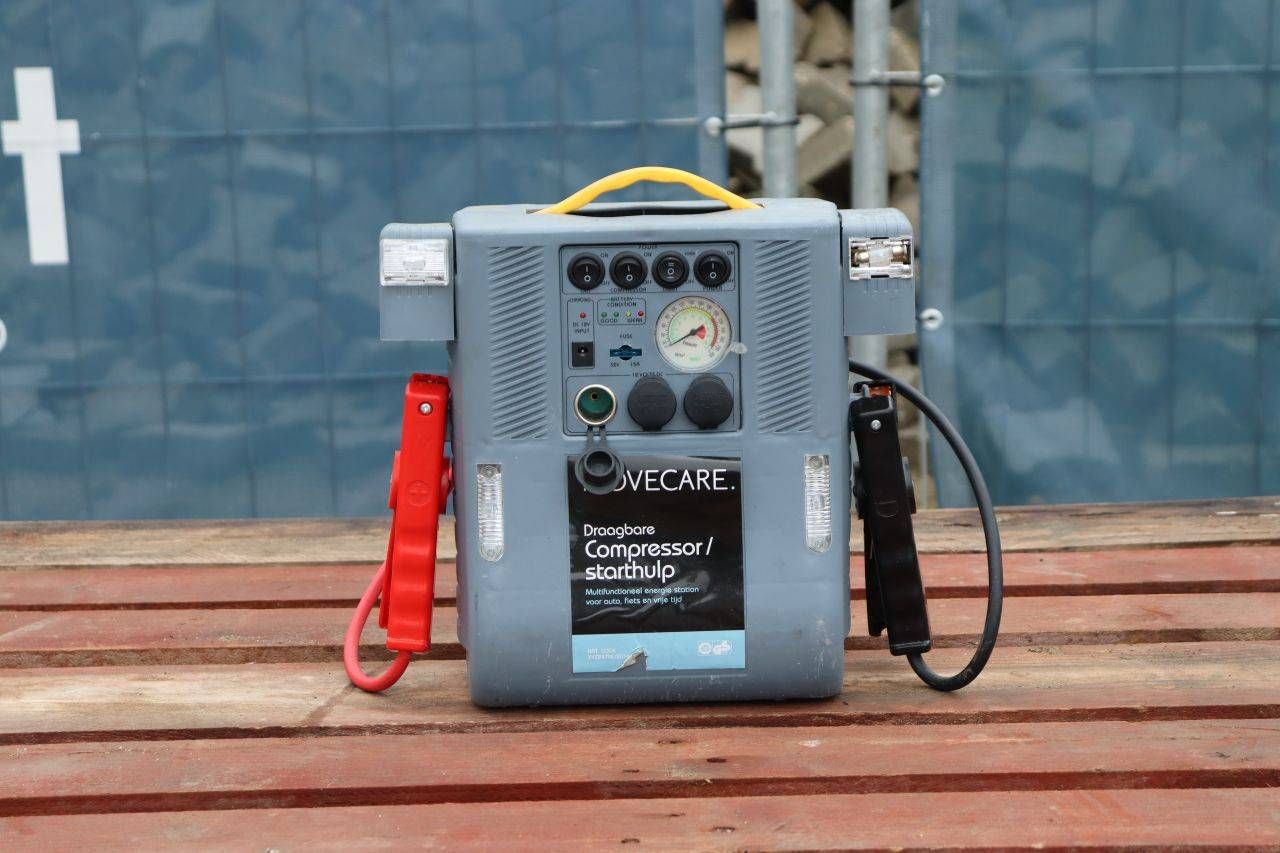 Compressore portatile/Avviatore di emergenza MoveCare elettrico 12V 2014