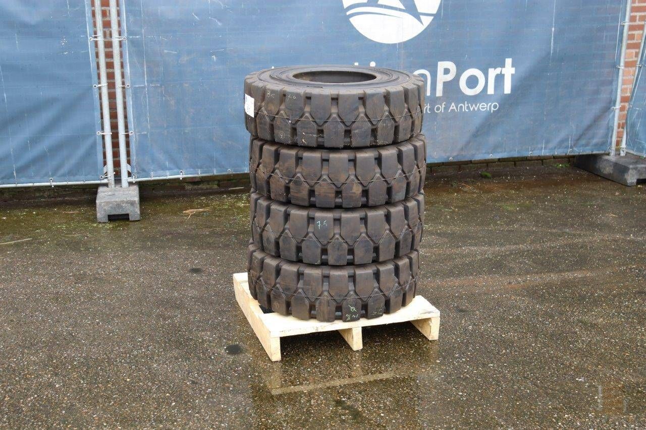 Solid rubber tires Greckster 250-15 New
